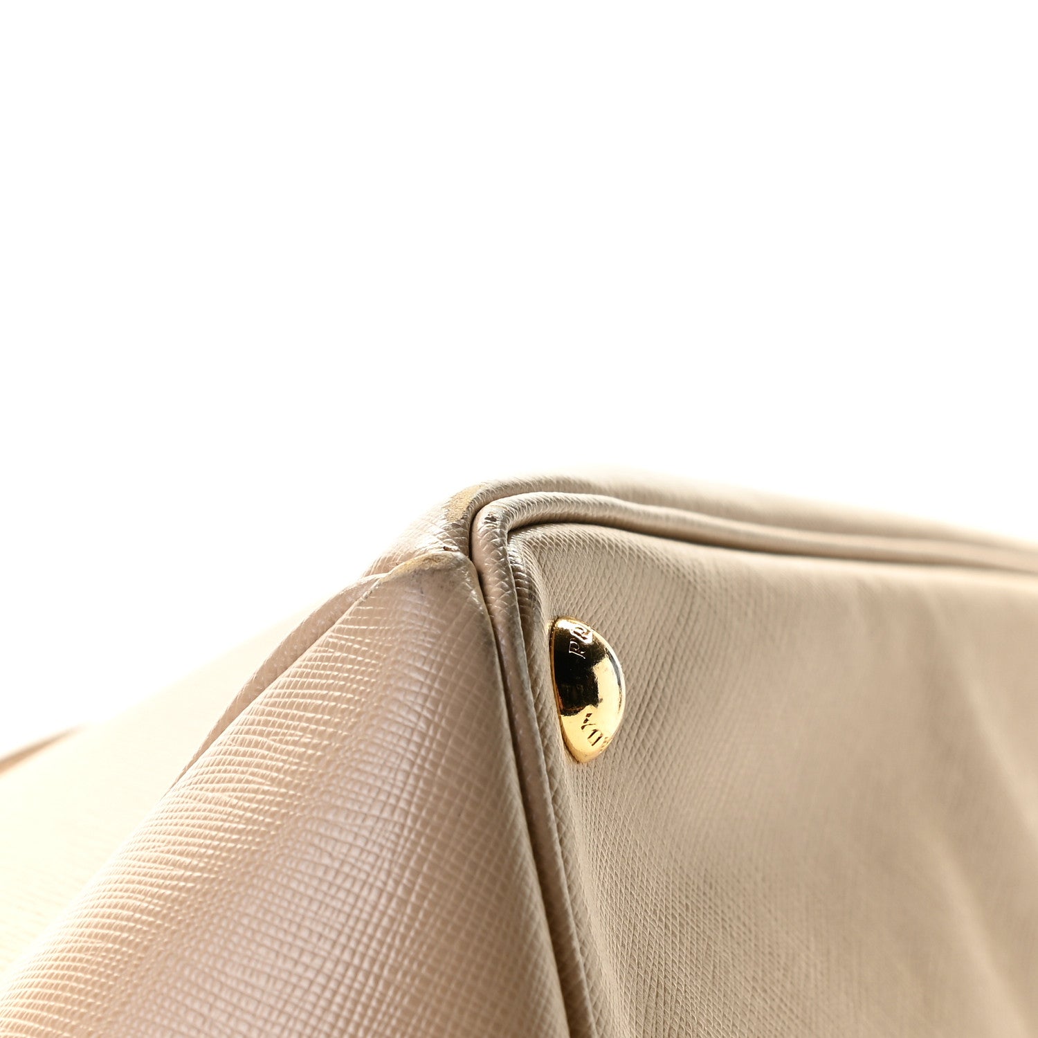 Prada Saffiano Large Galleria Double Zip Tote Sabbia 9 of 9