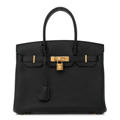 Hermes Togo Swift Canvas 3 in 1 Birkin 30 Black 1 of 17