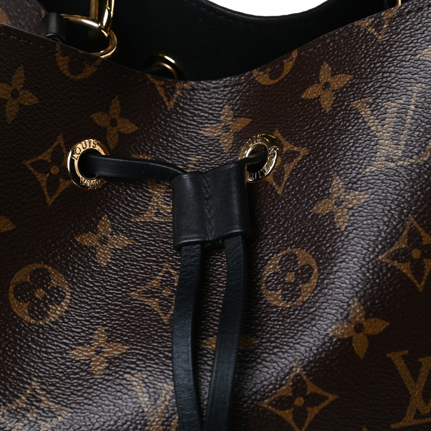 Louis Vuitton Monogram Neonoe MM Black 12 of 13