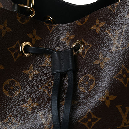 Louis Vuitton Monogram Neonoe MM Black 12 of 13