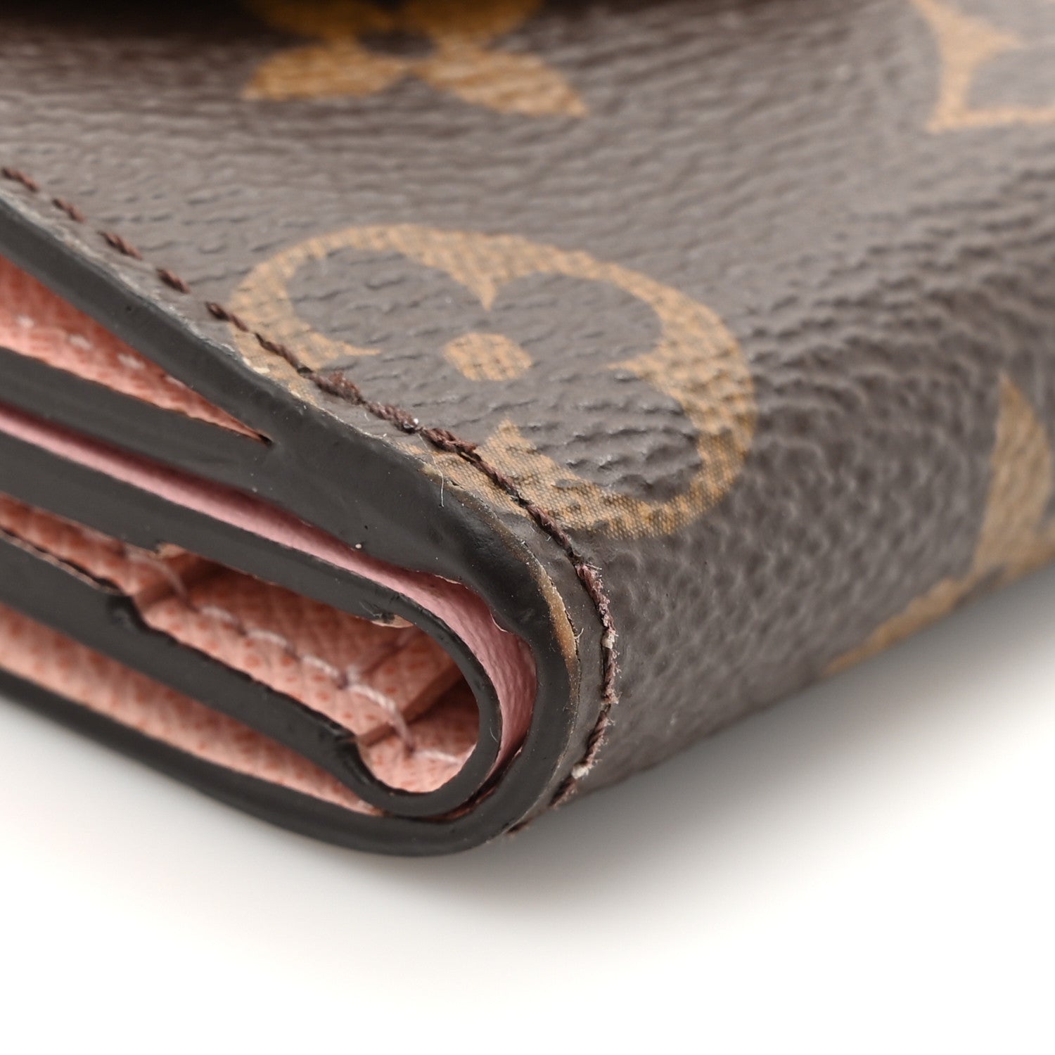 Louis Vuitton Monogram Zoe Wallet Rose Ballerine 9 of 10