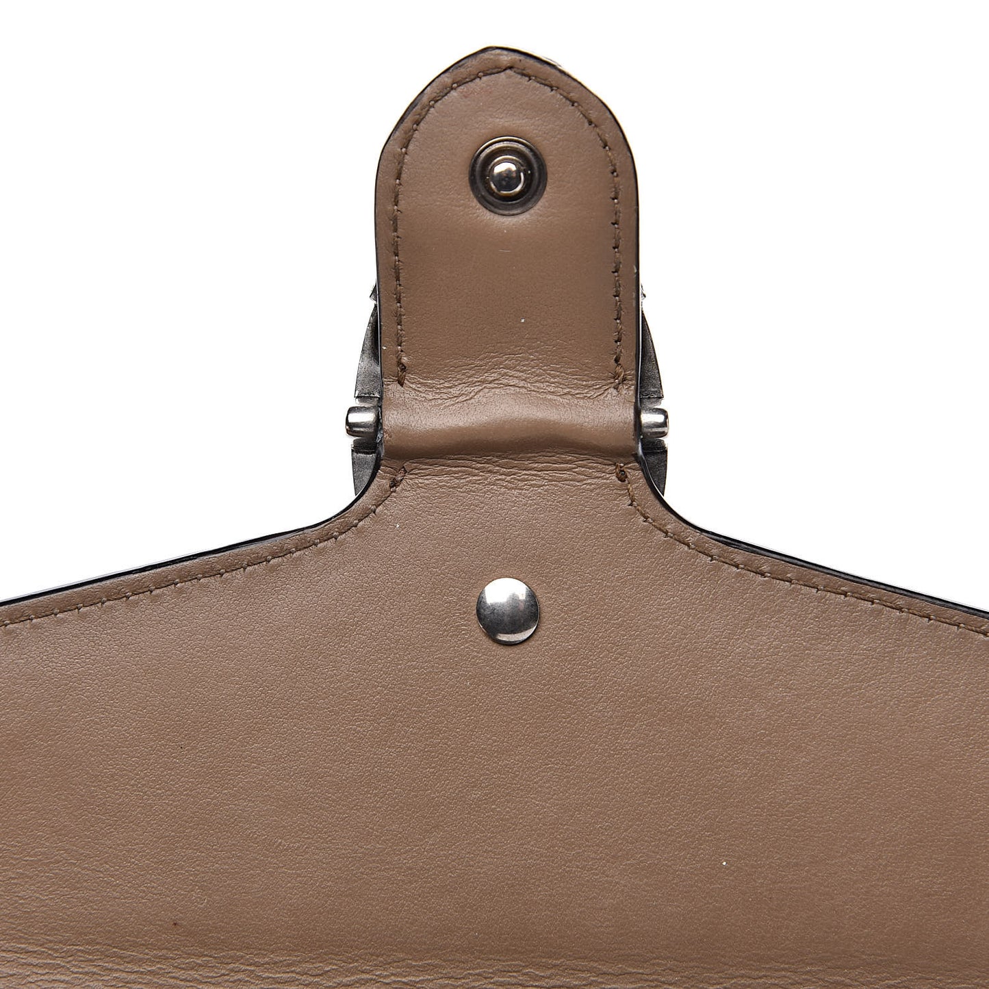 GG Supreme Monogram Mini Dionysus Chain Wallet Beige Taupe