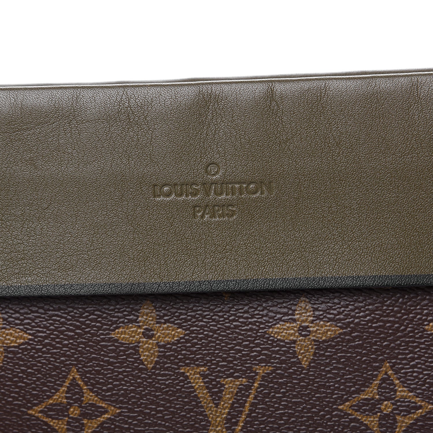 Louis Vuitton Monogram Tuileries Pochette Kaki 6 of 7