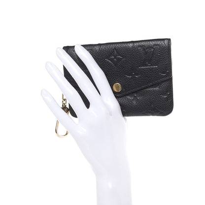 Louis Vuitton Empreinte Key Pouch Black 2 of 7