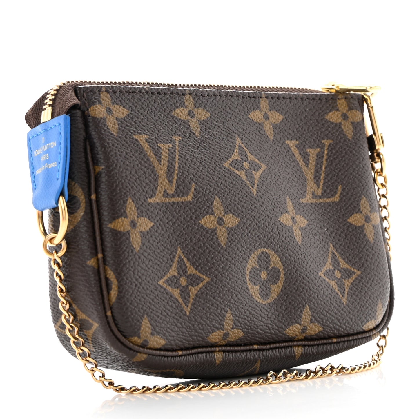Monogram 2019 Christmas Animation Mini Venice Pochette Accessories Blue