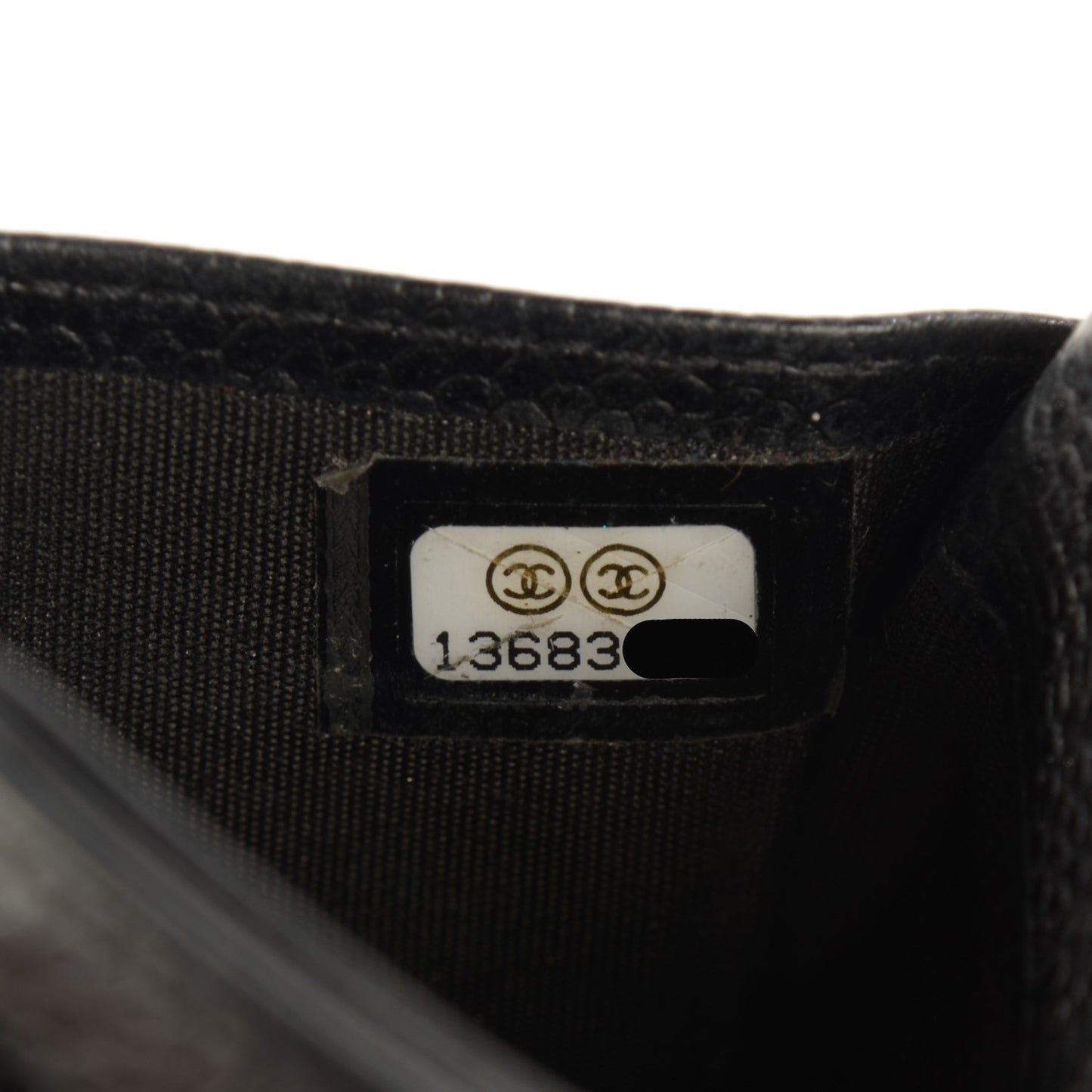 Caviar Timeless CC Card Holder Black