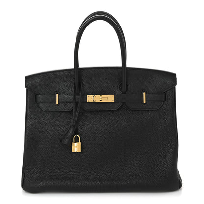 Hermes Togo Birkin 35 Black 1 of 10