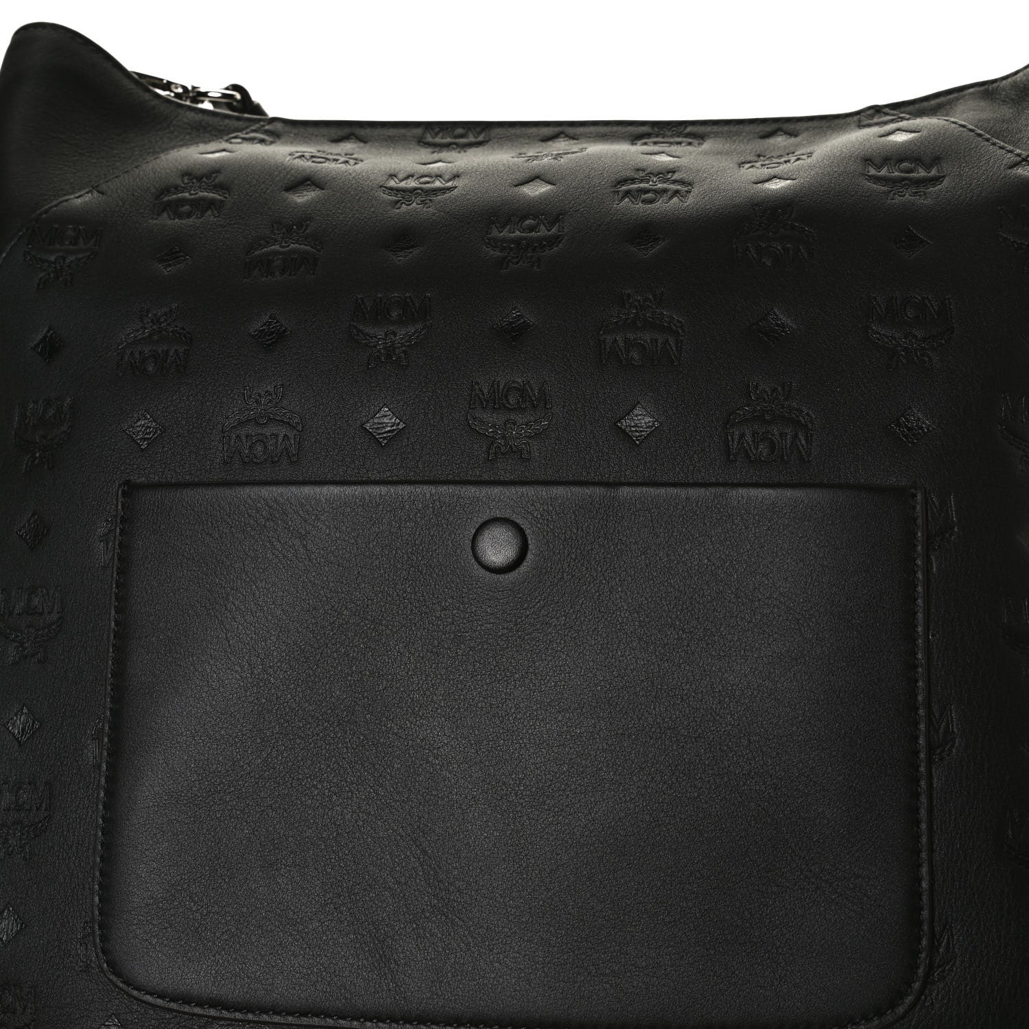 MCM Calfskin Ottomar Large Klara Hobo Black 13 of 14