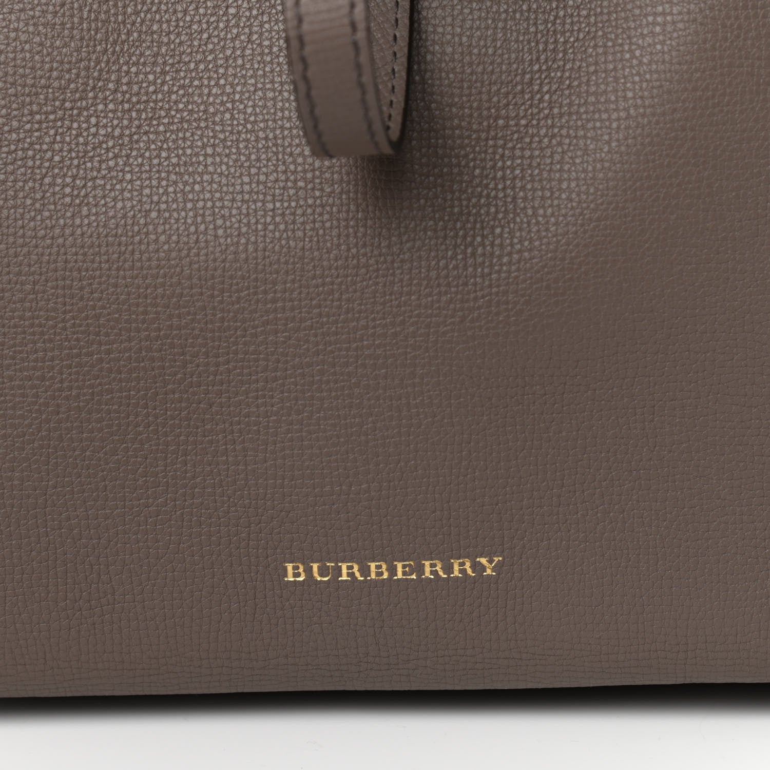 Burberry Derby Calfskin Medium Honeybrook Tote Thistle Grey 6 of 8