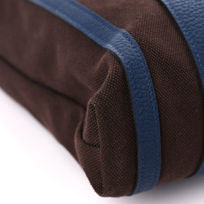 Hermes Canvas Calfskin Petit H Monsieur B Bag 6 of 14