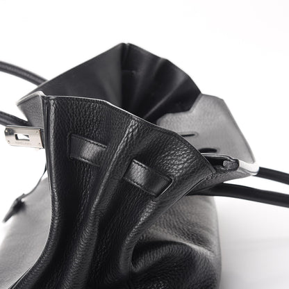 Hermes Taurillon Clemence Birkin 35 Black 16 of 44