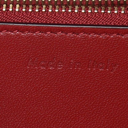 Celine Box Calfskin Medium Classic Box Flap Bag Red 9 of 9