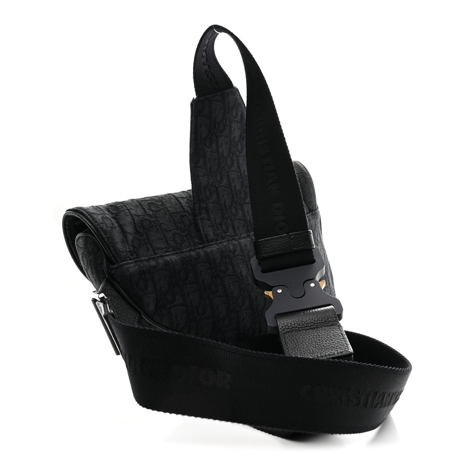 ショルダーバッグ DIOR MEN SADDLE BAG OBLIQUE Christian Dior Oblique Mens Saddle Bag Black 1822035 – FASHIONPHILE