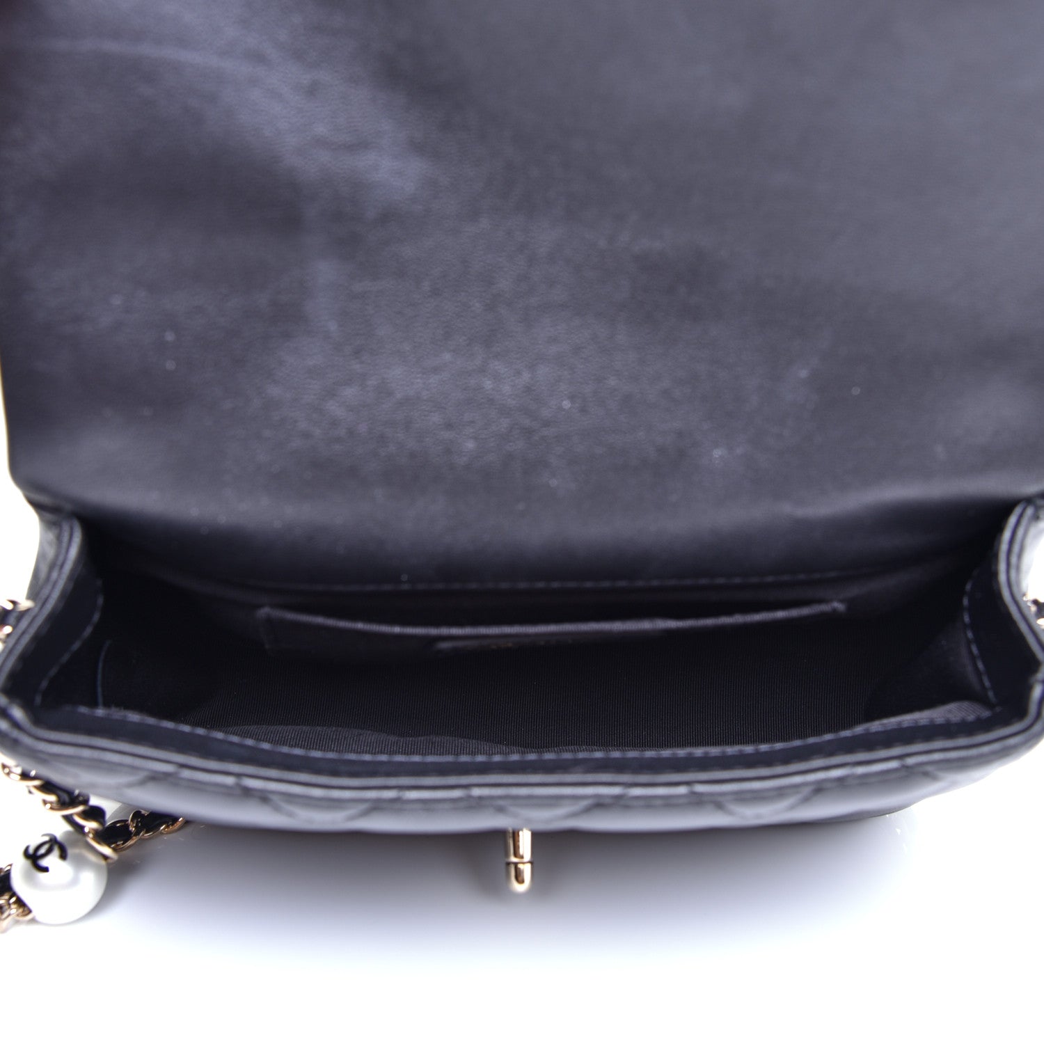 Chanel Lambskin Quilted Small My Precious Flap Black 5 of 10