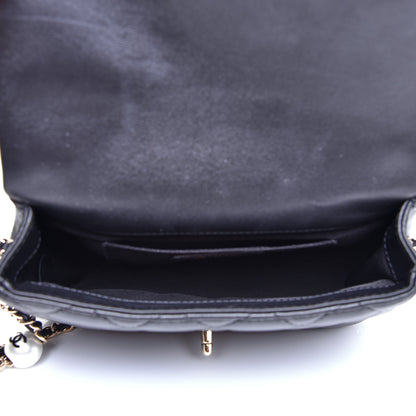 Chanel Lambskin Quilted Small My Precious Flap Black 5 of 10