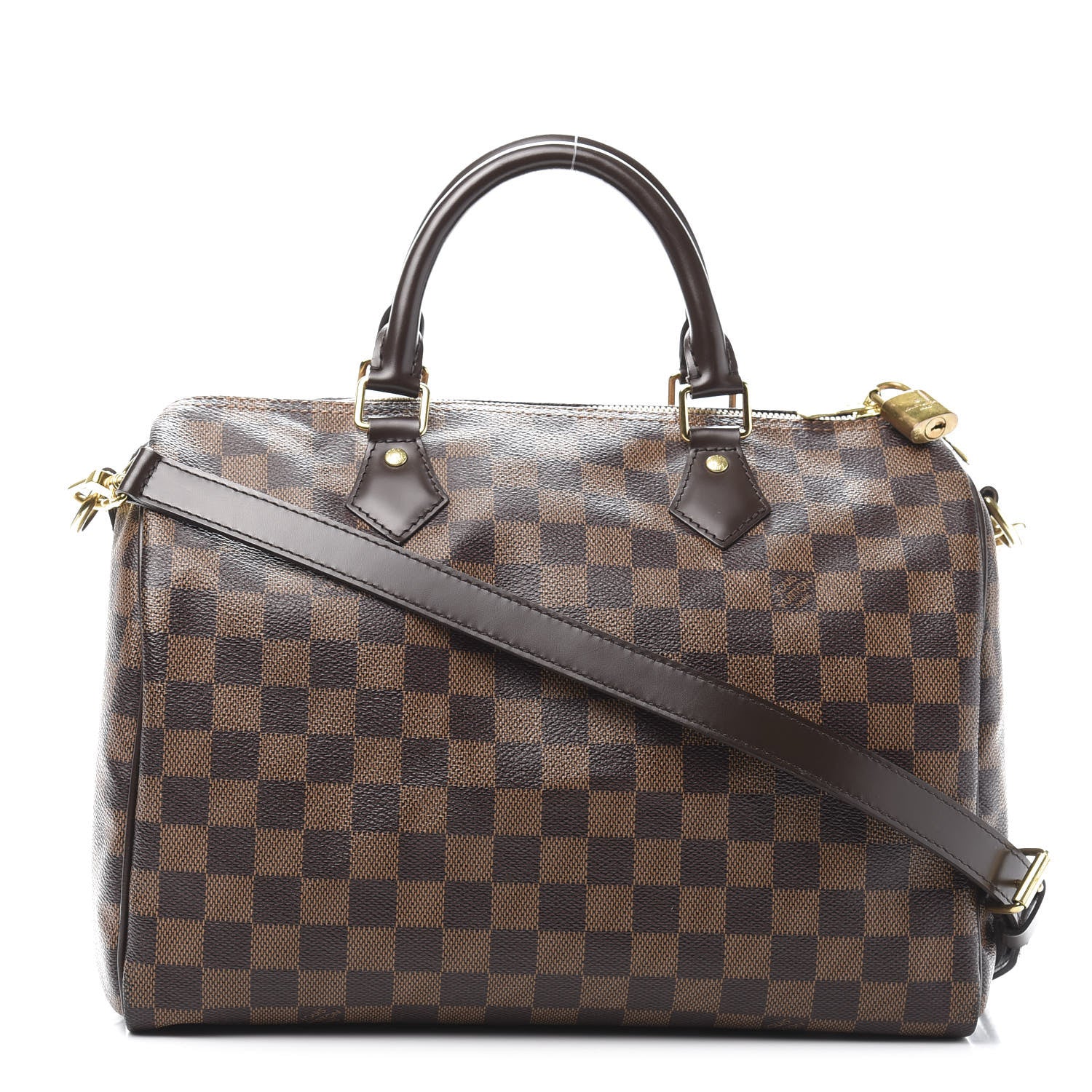Louis Vuitton Damier Ebene Speedy Bandouliere 30 1 of 11