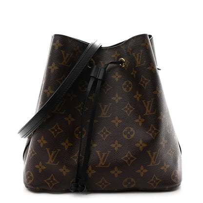 Louis Vuitton Monogram Neonoe MM Black 1 of 10