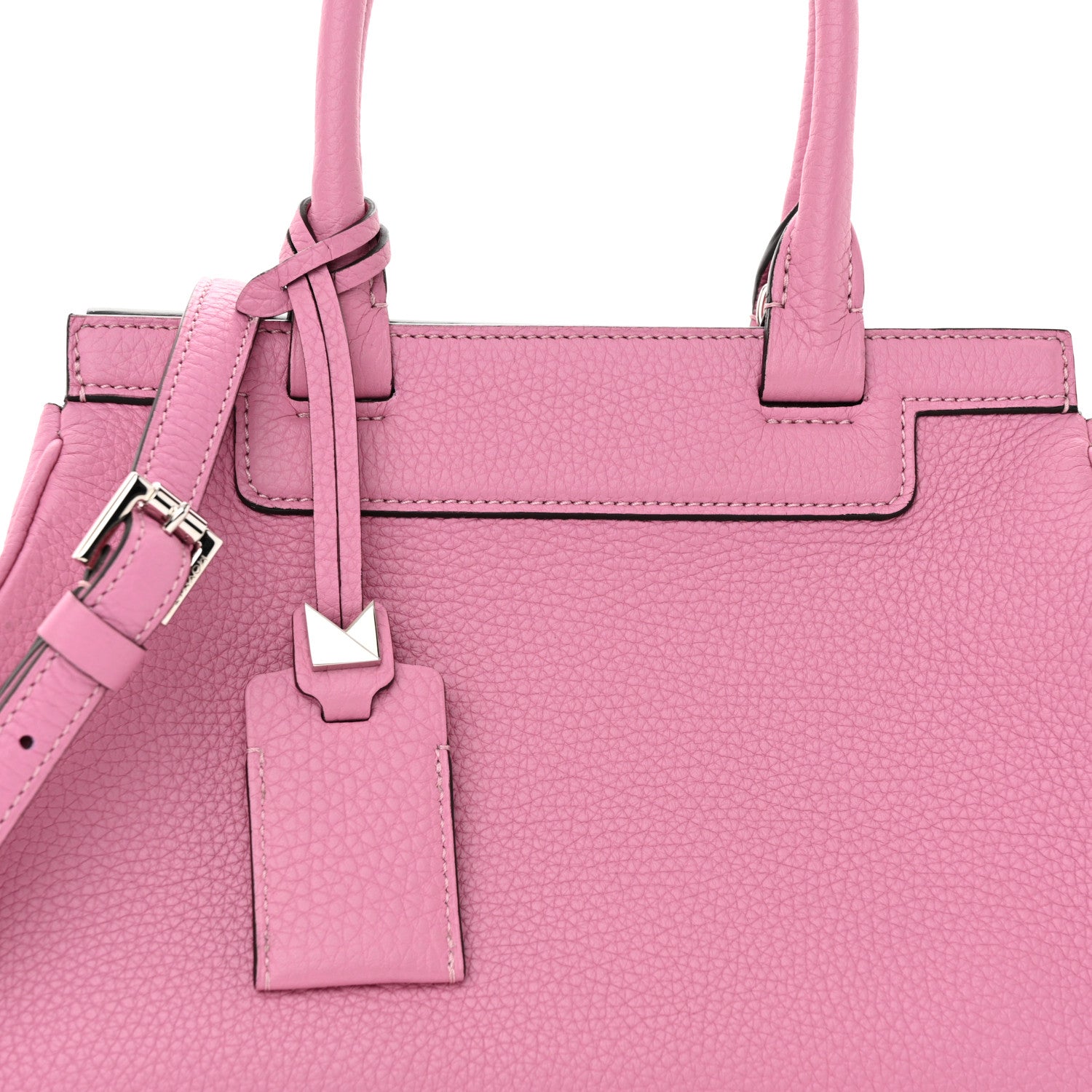 Moynat Taurillon Gex Pauline Tote Bougainvillier 6 of 8