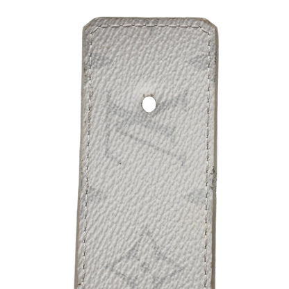 Louis Vuitton Taiga Monogram 40mm LV Initiales Belt 95 38 White 4 of 8