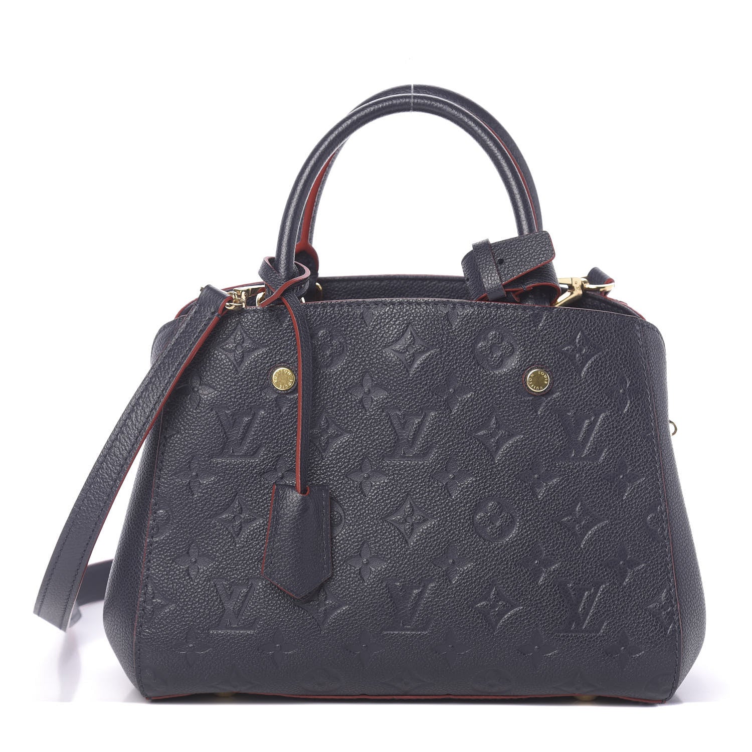 Louis Vuitton Empreinte Montaigne BB Marine Rouge 1 of 9