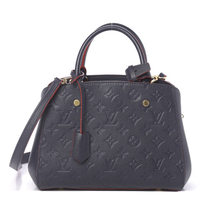 Louis Vuitton Empreinte Montaigne BB Marine Rouge 1 of 9