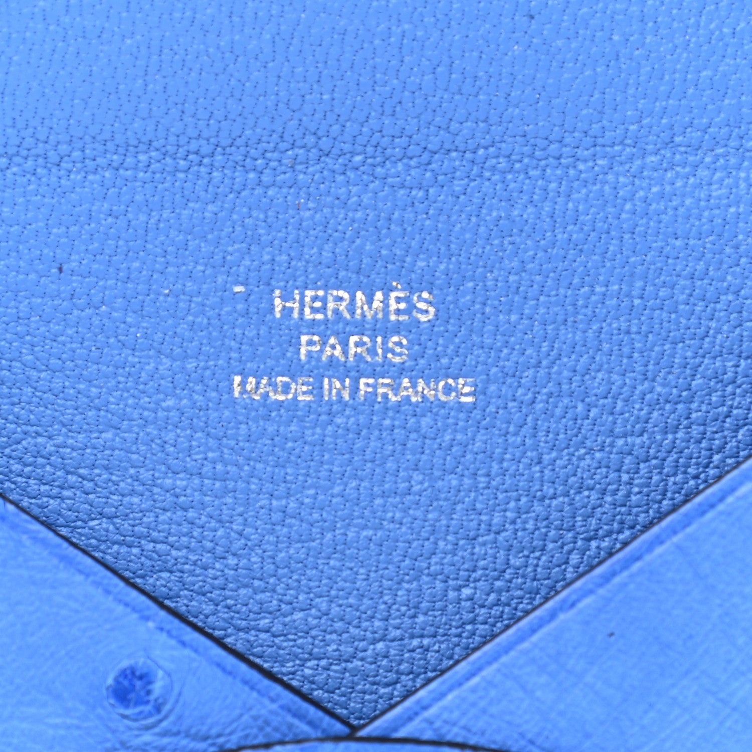 Hermes Ostrich Calvi Mykonos 6 of 8