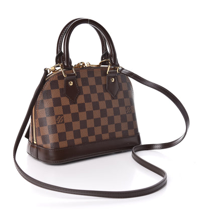 Louis Vuitton Damier Ebene Alma BB 3 of 10