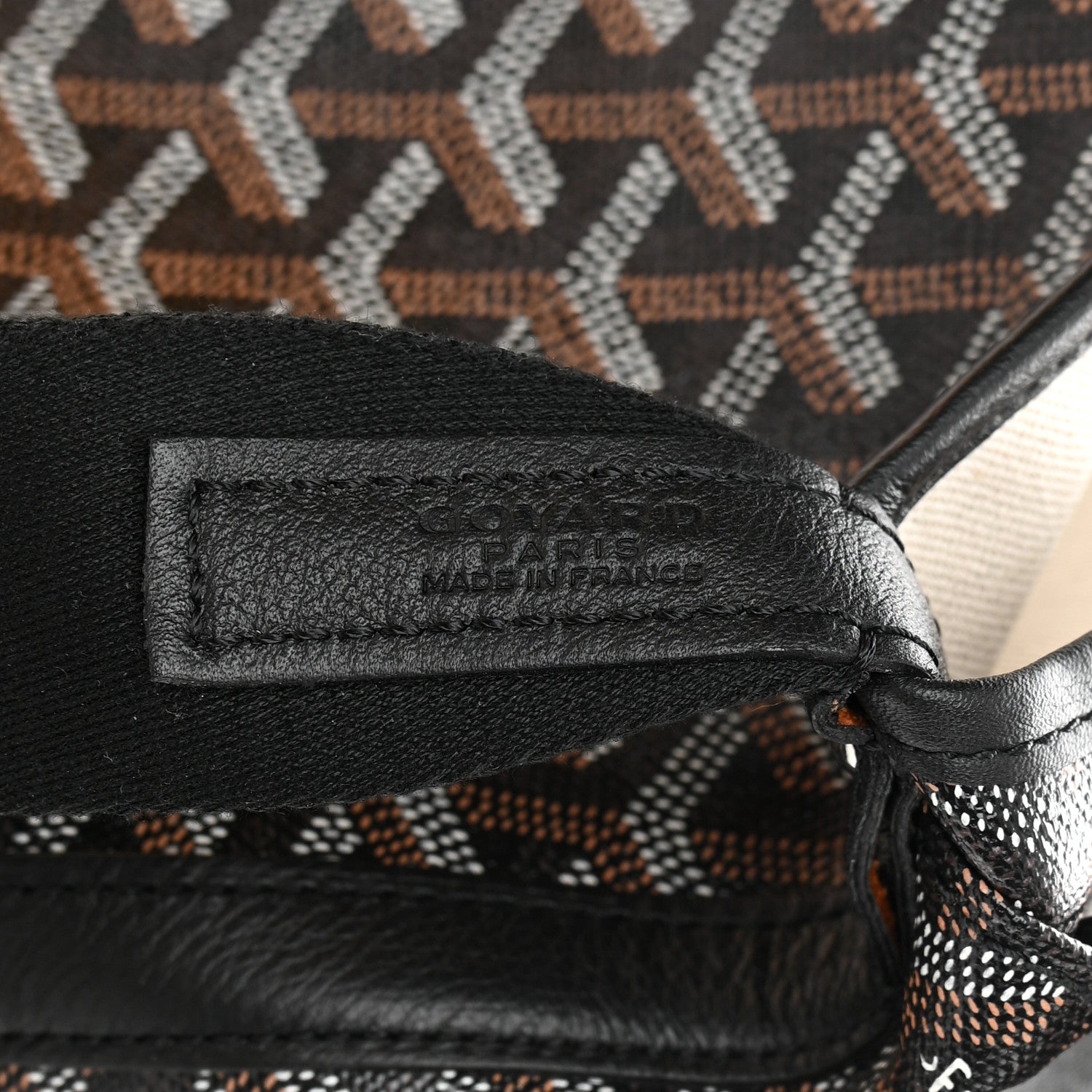Goyard Goyardine Capetien Messenger Bag Black 6 of 11