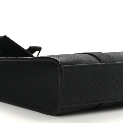 Louis Vuitton Taurillon Monogram Sac Plat Cross Black 7 of 8