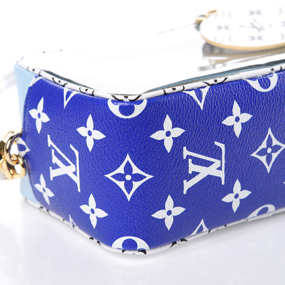 Louis Vuitton Monogram Giant Hawaii Beach Pouch Blue 7 of 8