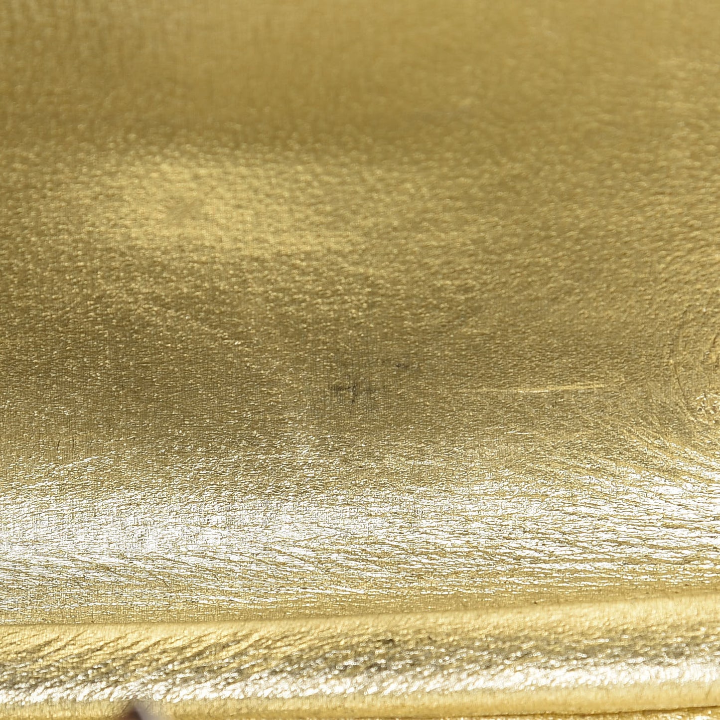 Metal Guccissima Dragonfly Minaudiere Clutch Gold