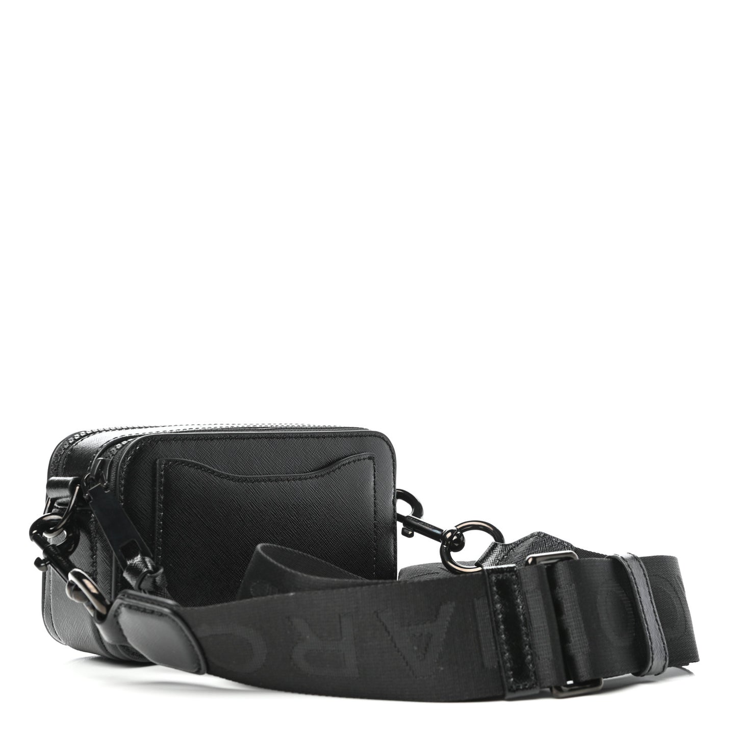 Saffiano Snapshot Camera Bag Black