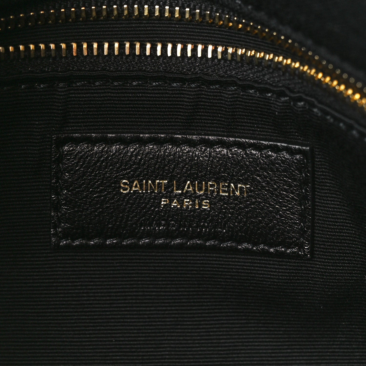Saint Laurent Wool Jersey Quilted Medium Loulou Puffer Monogram Chain Black 6 of 10