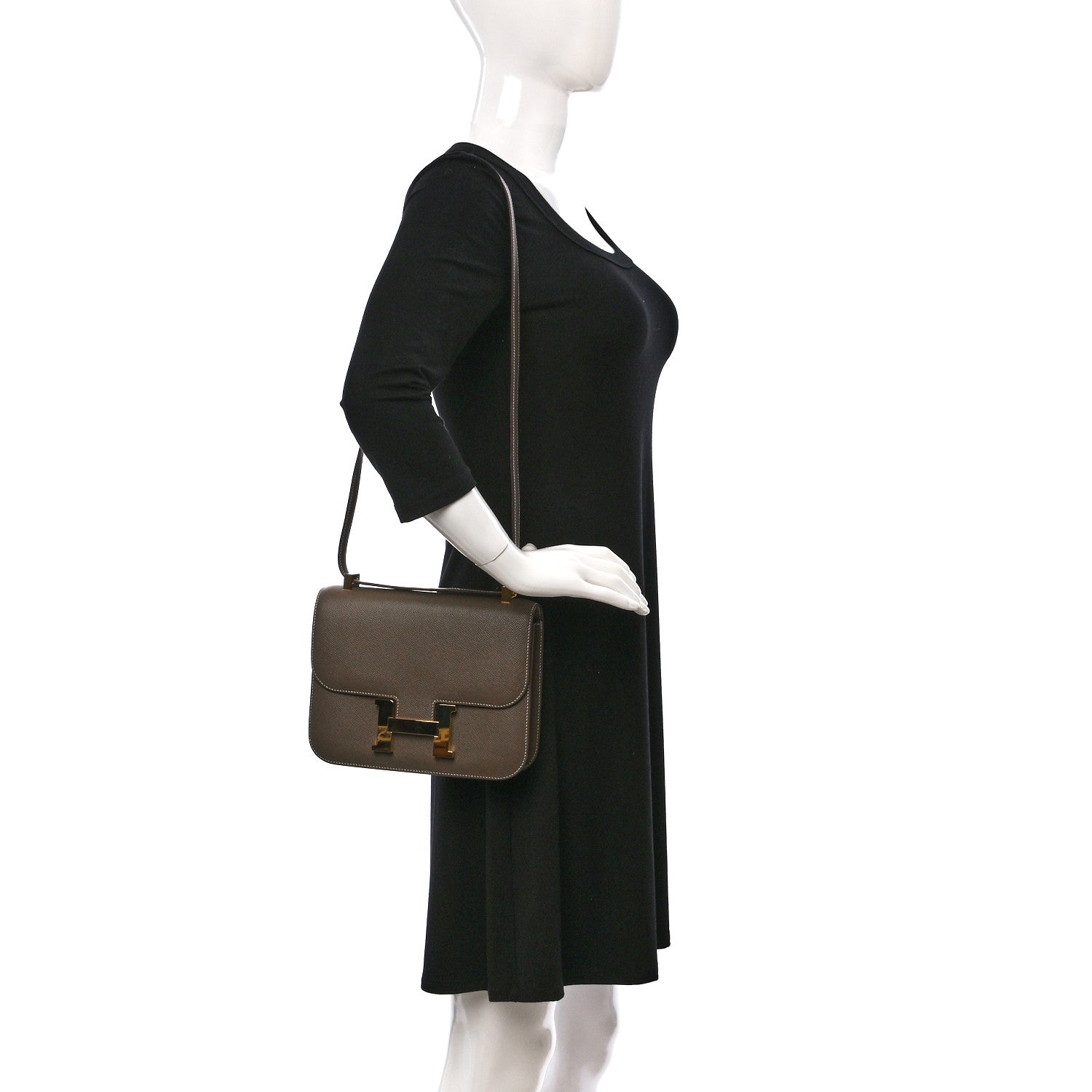 Hermes Epsom Constance 24 Etoupe 2 of 10