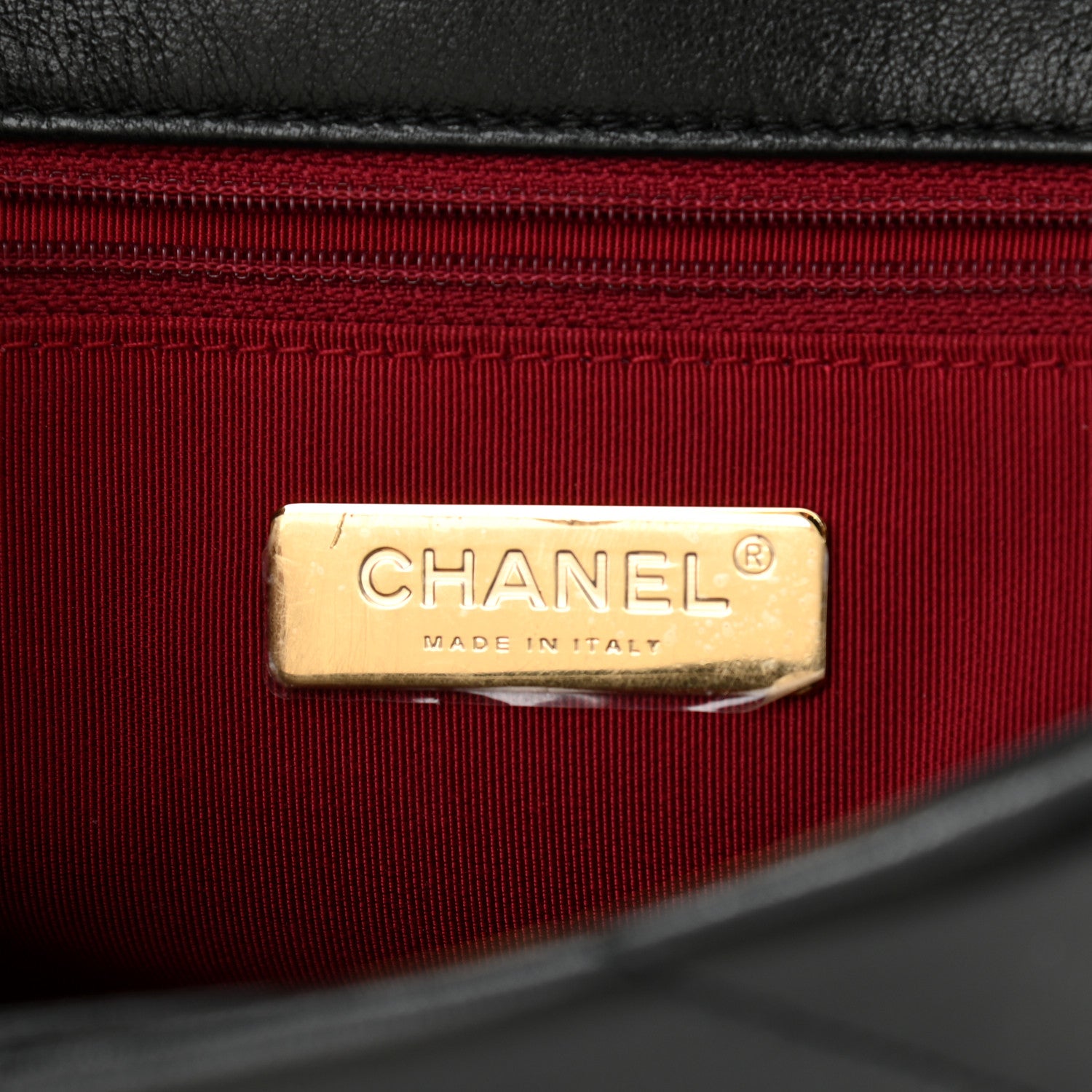 Chanel Goatskin Quilted Medium Chanel 19 Flap Black 5 of 10