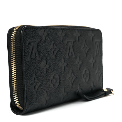 Louis Vuitton Empreinte Zippy Wallet Black 3 of 11