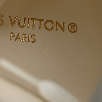 Louis Vuitton Canvas Monogram LV Squad Sneaker Boots 38 White Blue 9 of 9