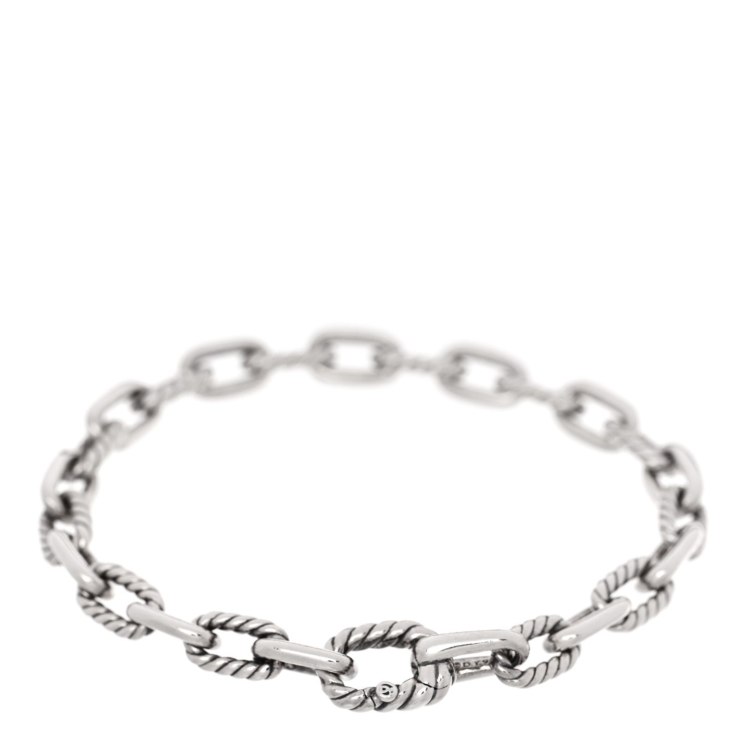 David Yurman Sterling Silver 5.5mm Madison Chain Bracelet 2 of 3