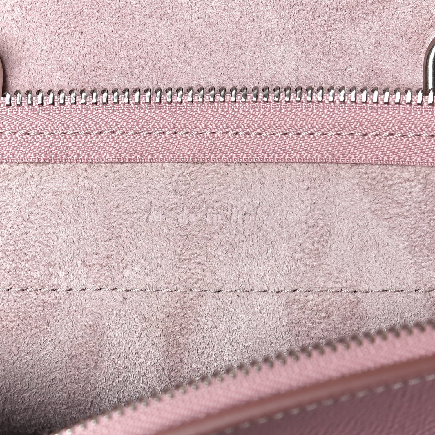 Celine Grained Calfskin Nano Belt Bag Antique Rose 5 of 11