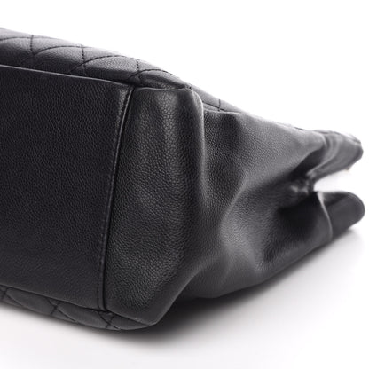 Chanel Caviar Quilted Grand Shopping Tote GST Black 12 of 13