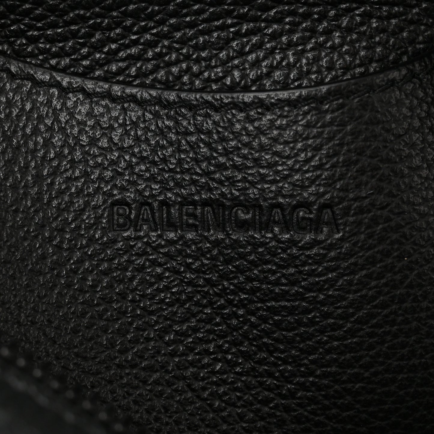 Grained Calfskin Neo Classic Black Hardware XS City Black