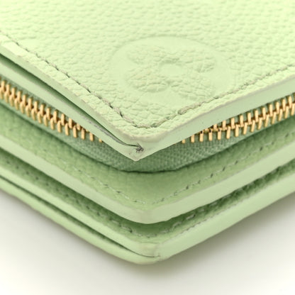 Louis Vuitton LV x TM Empreinte Monogram Multicolor Clea Wallet Green Tea 10 of 11