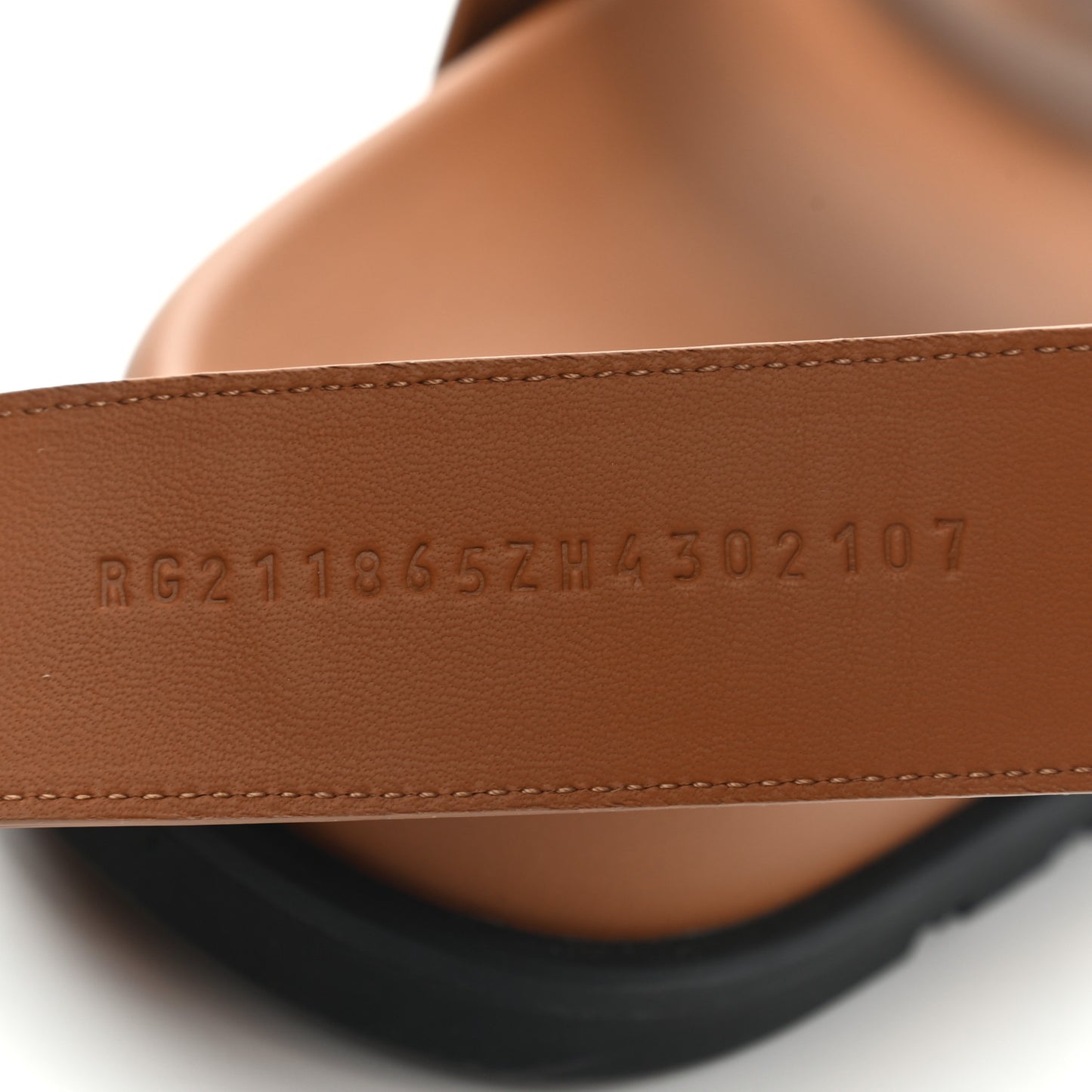 Calfskin Mens Chypre Sandals 43 Gold
