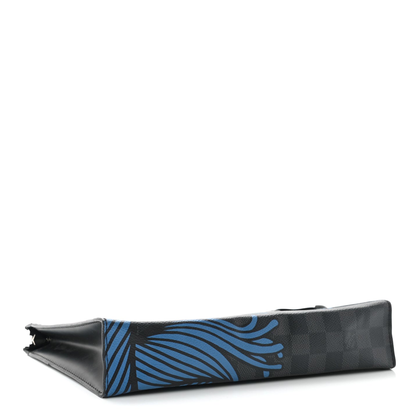 Damier Graphite Rope Pochette Voyage Blue
