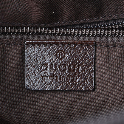 Gucci GG Monogram Web Medium Collapsible Carry On Duffle Beige Brown 6 of 7