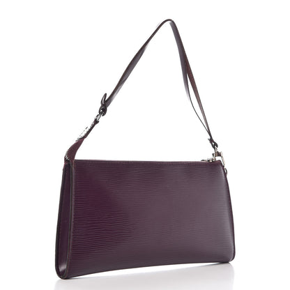 Louis Vuitton Epi Pochette Accessories 24 Cassis 3 of 10