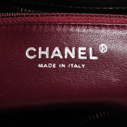 Chanel Lambskin Quilted Shopping Tote Black 7 of 8
