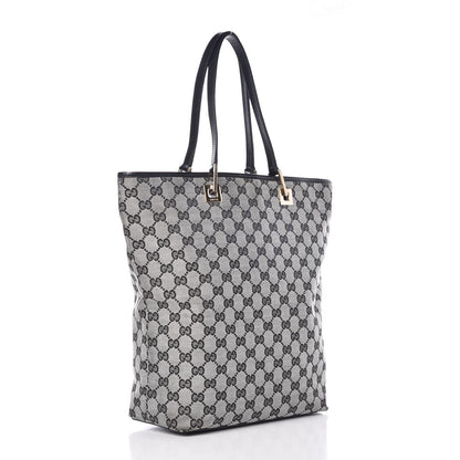 Gucci Monogram Large Bucket Tote Black 3 of 14