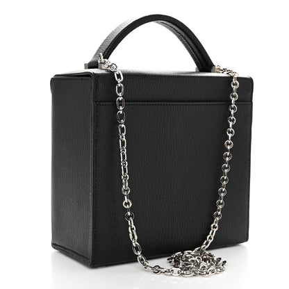 Hermes Chevre Chamkila Cinhetic Boxy Top Handle Bag Black 3 of 11