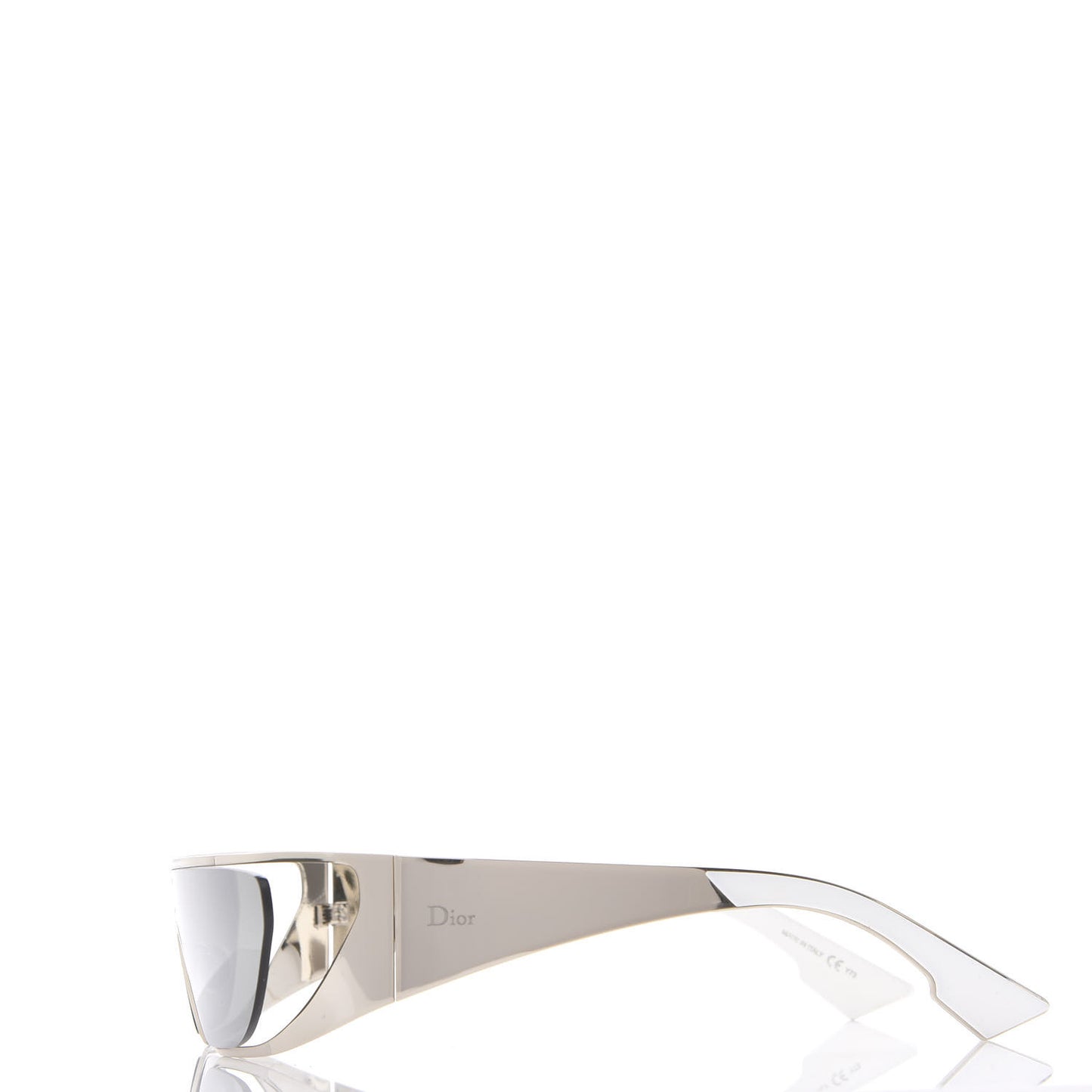 X RIHANNA Shield Sunglasses Silver